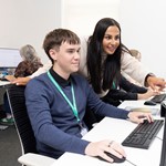 Business Apprentices with employer