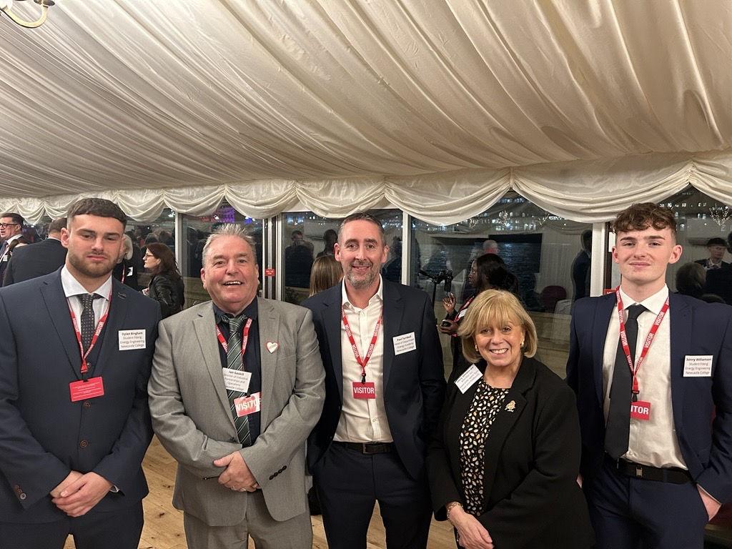 Newcastle College And Mary Glindon MP