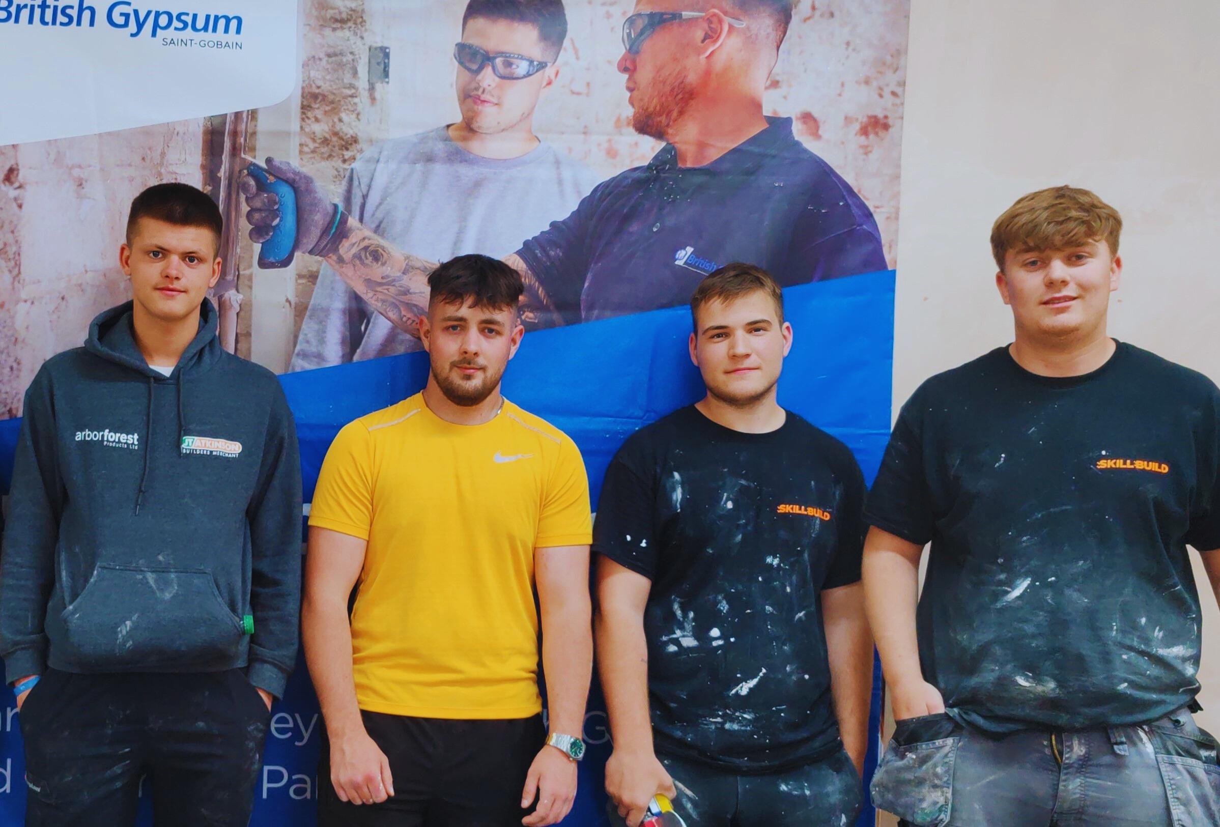 Niall Hancock - far right