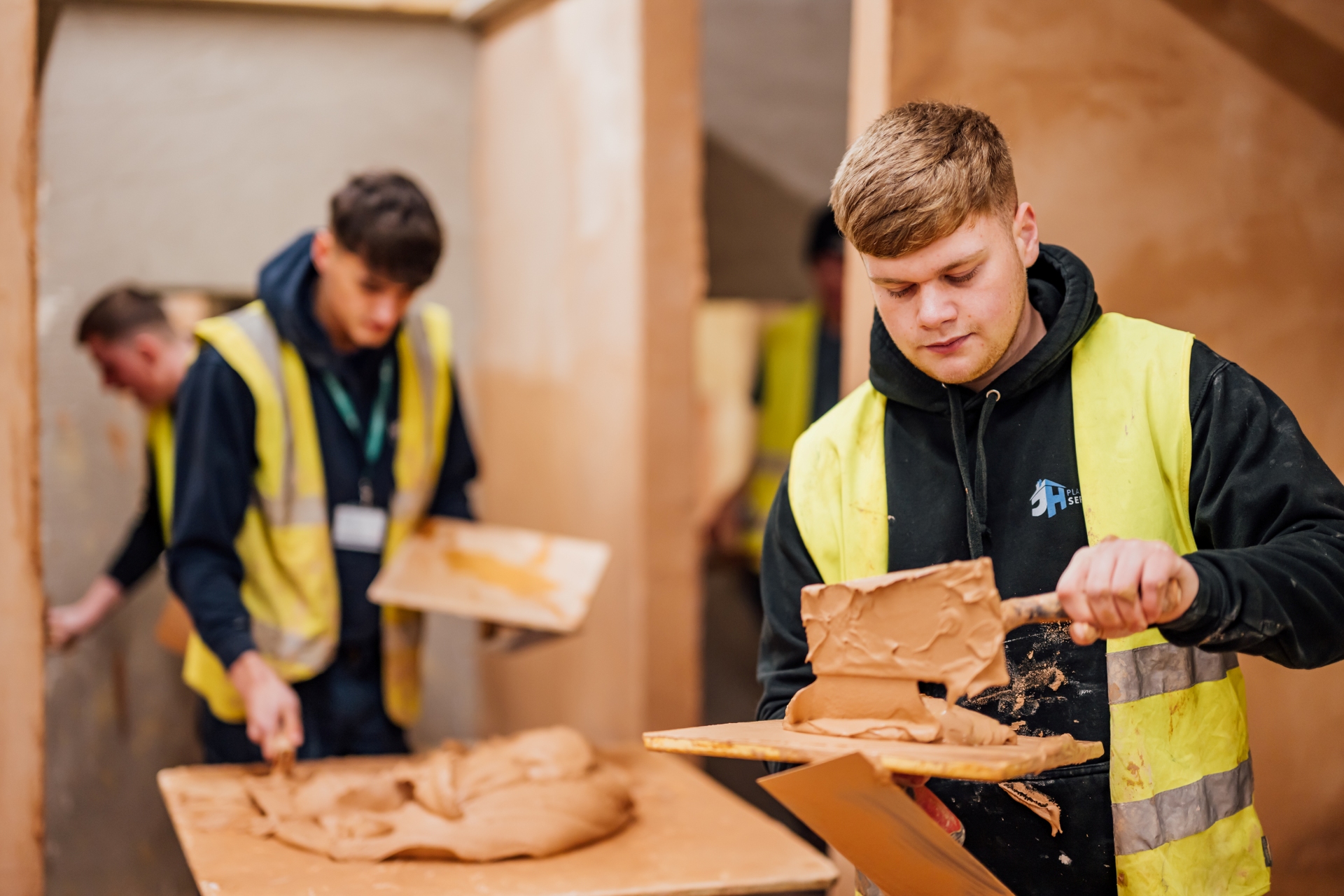 Newcastle College Construction Plastering 1