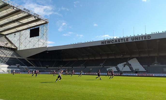 Academy Players At St James Park