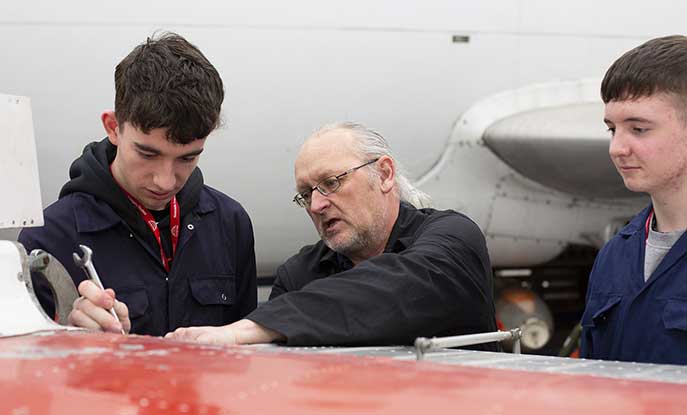 FE Aviation Practical Teaching Shot