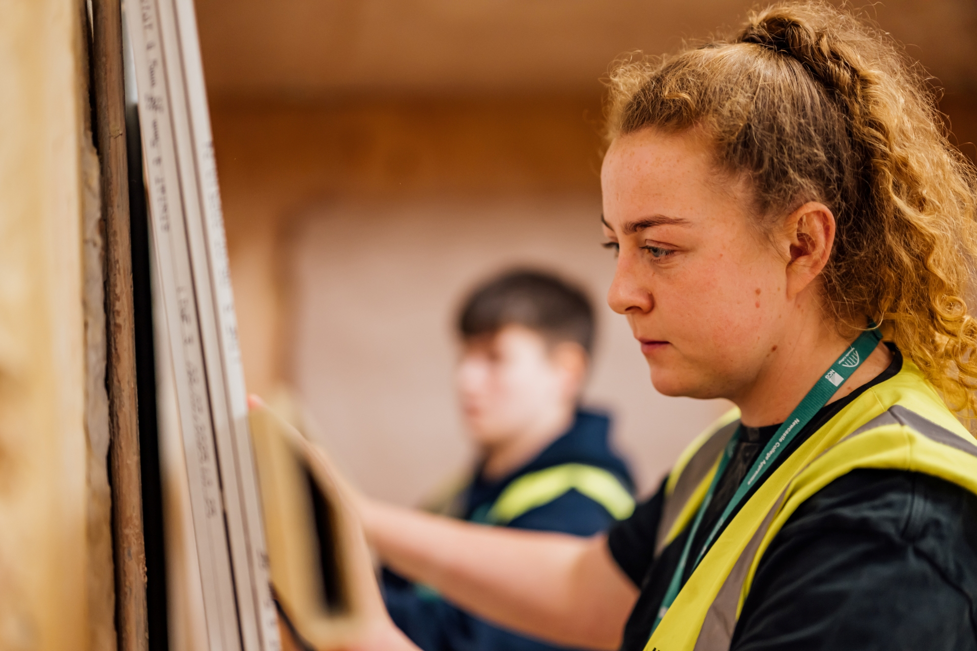 Newcastle College Construction Plastering 4
