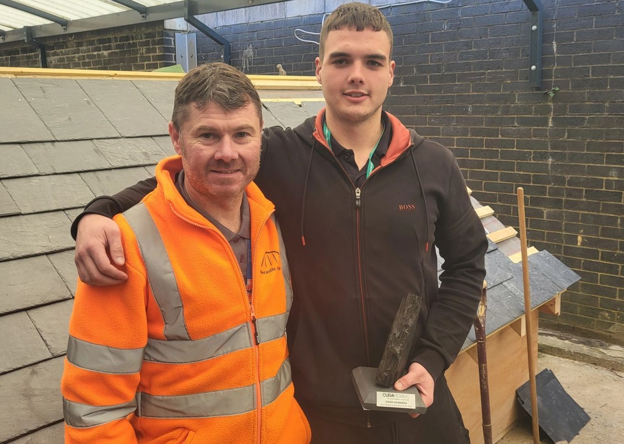 Owen Edwards And Tutor Jay Lewis