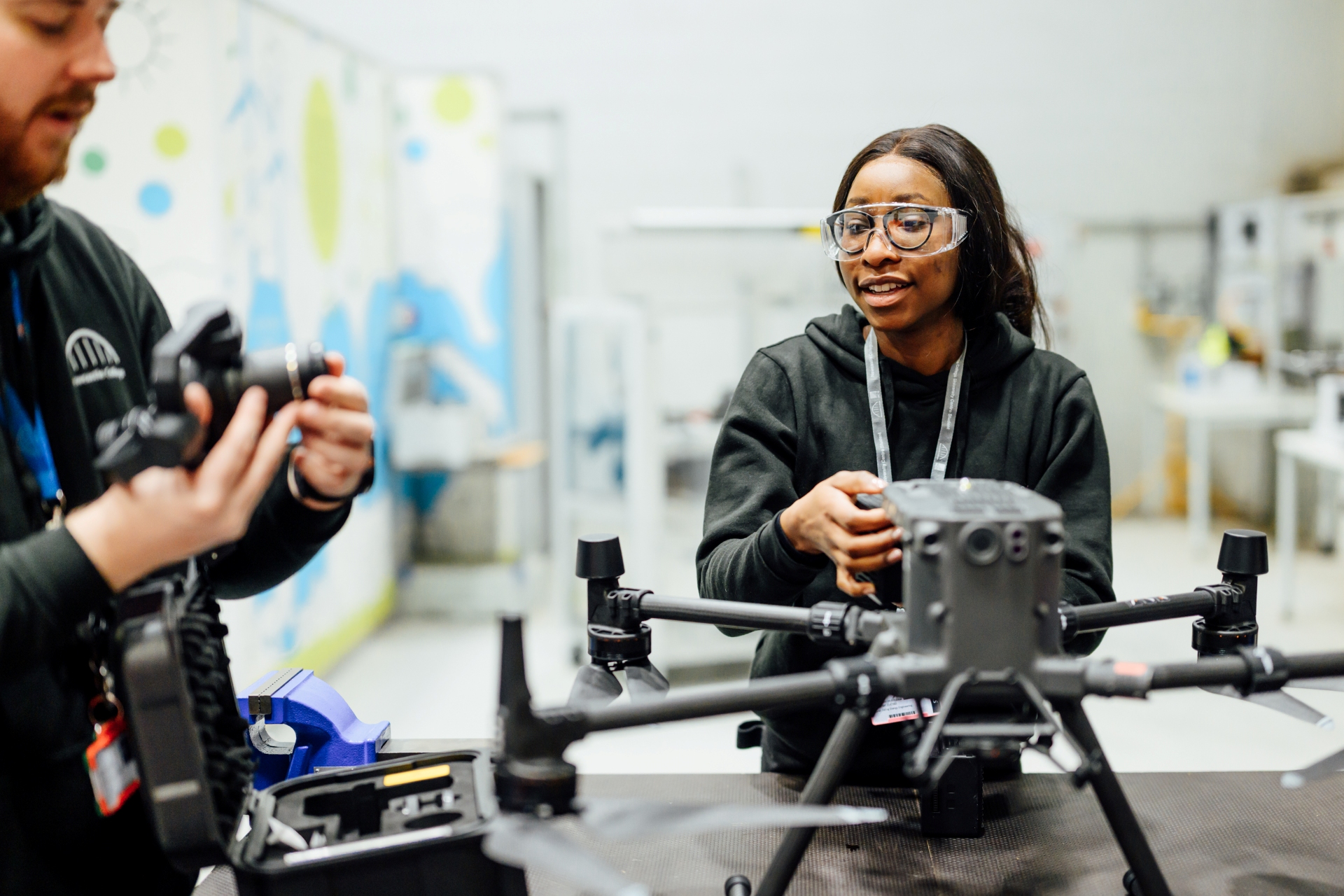 Energyacademyhe Student Facilities Drone 1