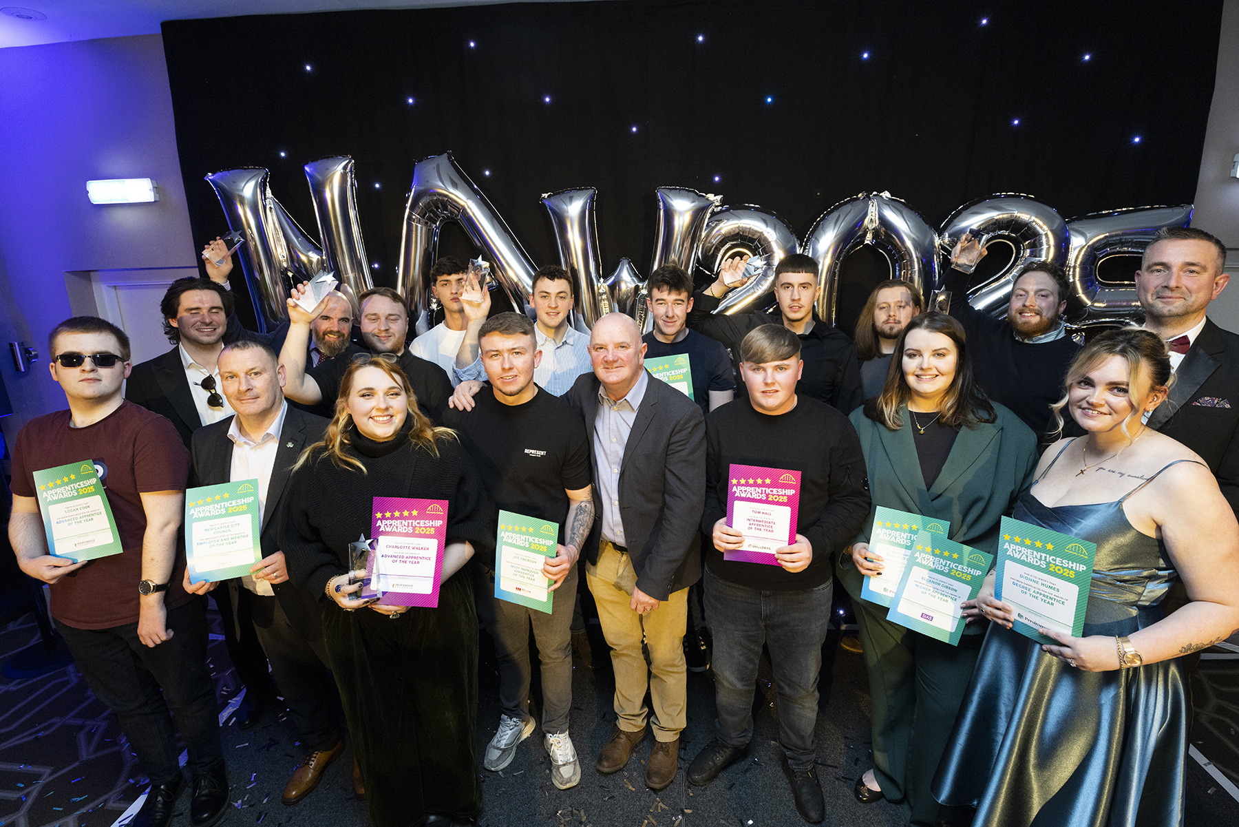 Newcastle College Apprenticeship Award Winners