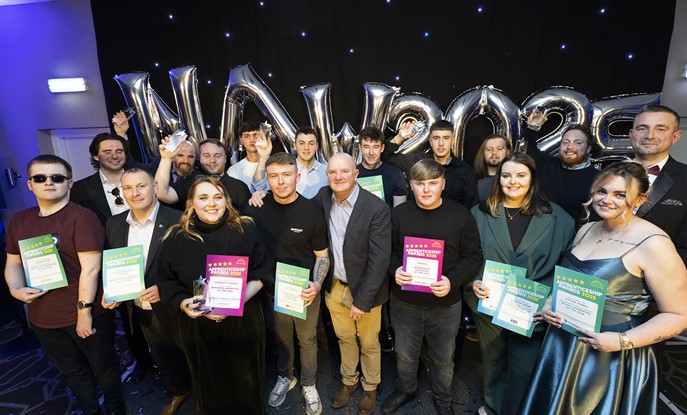 Newcastle College Apprenticeship Award Winners