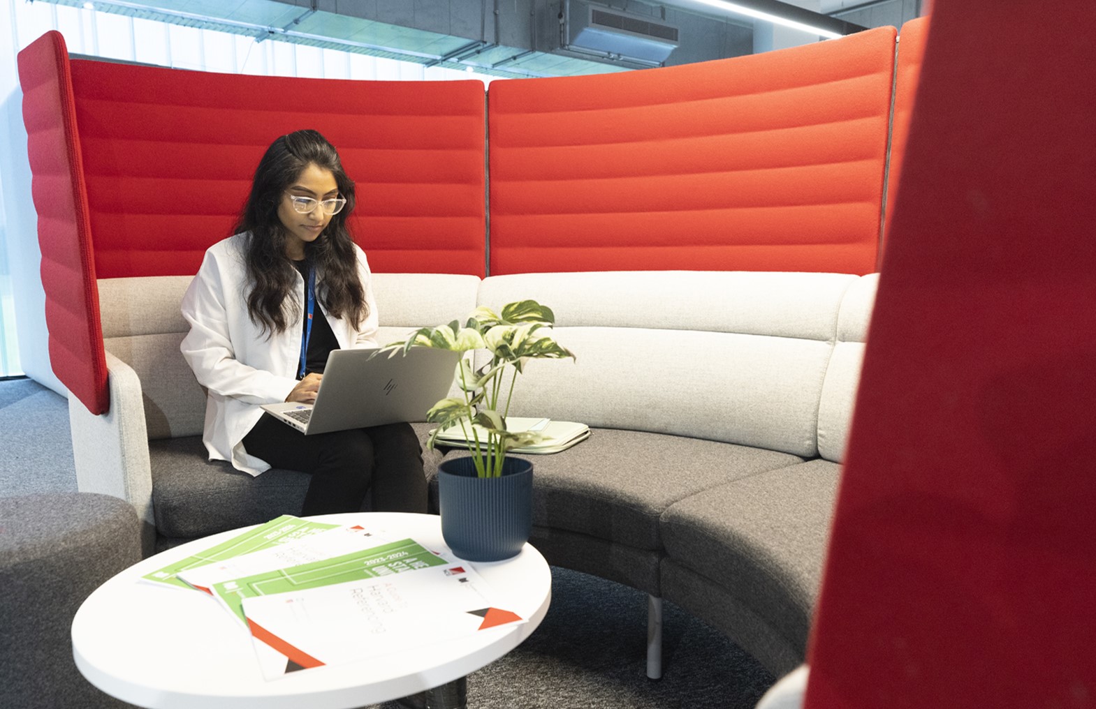 HE Hub chill out spaces