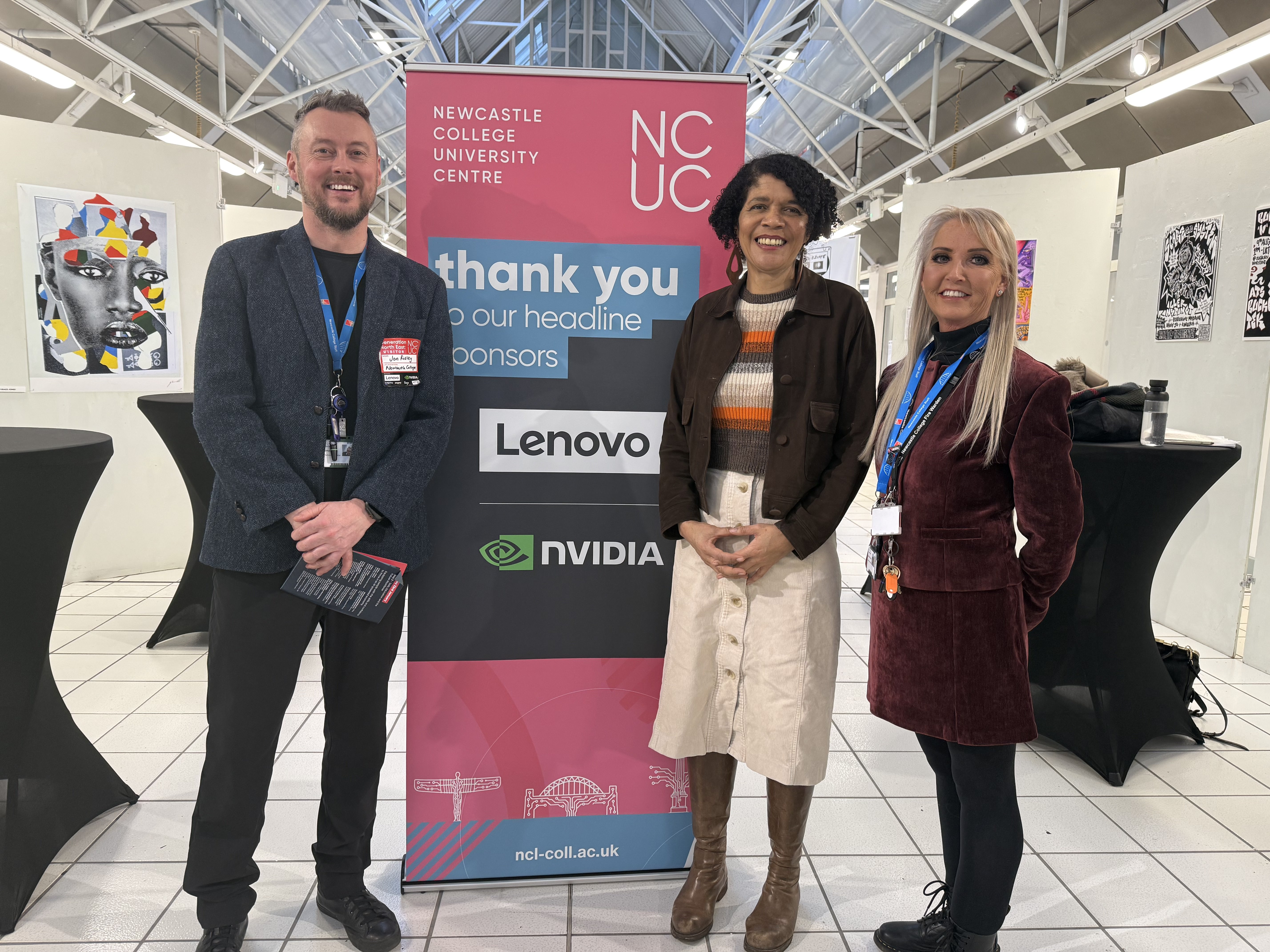 Jon Ridley, Chi Onwurah And Veronica Spowart