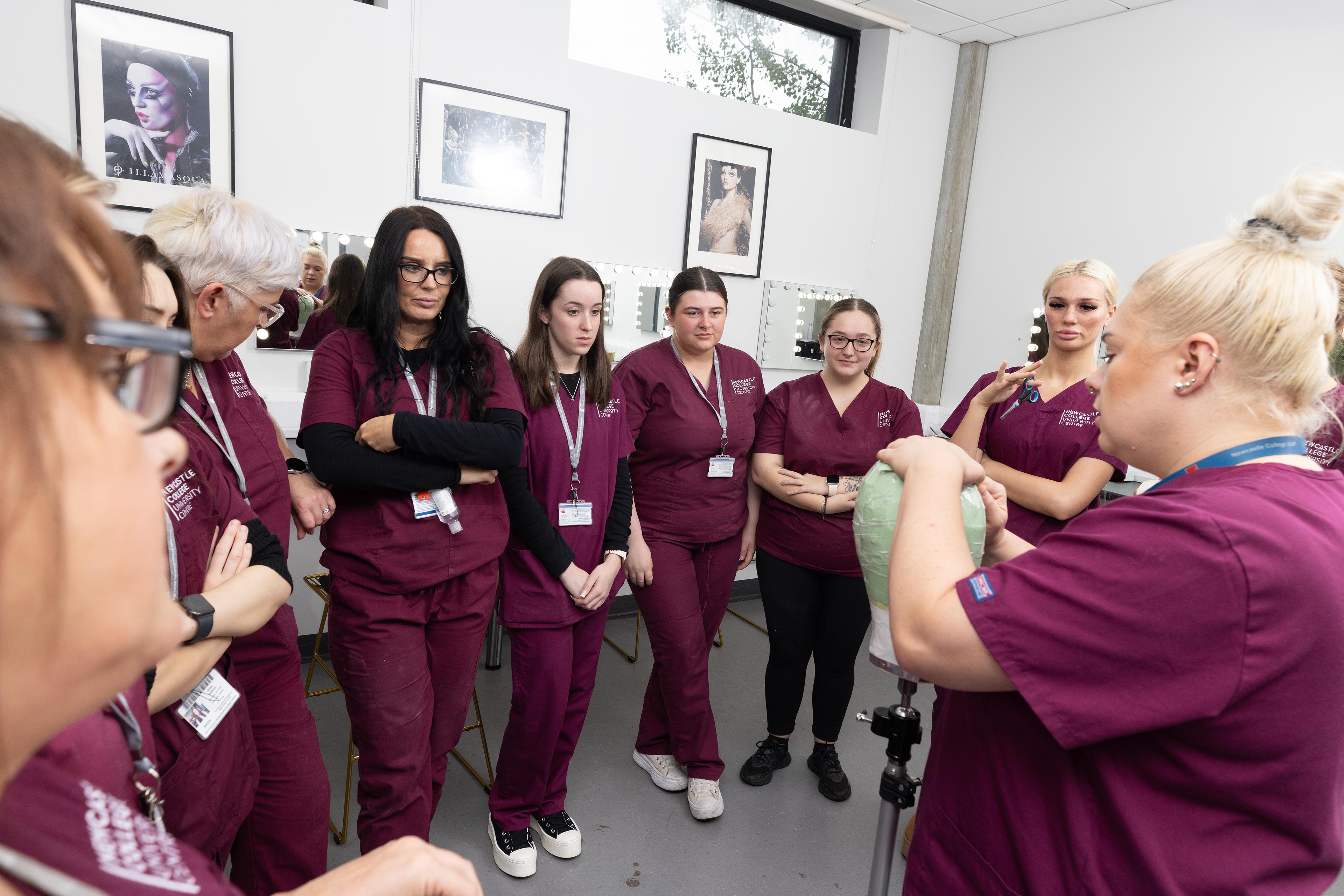 Newcastle College Hair And Beauty 15