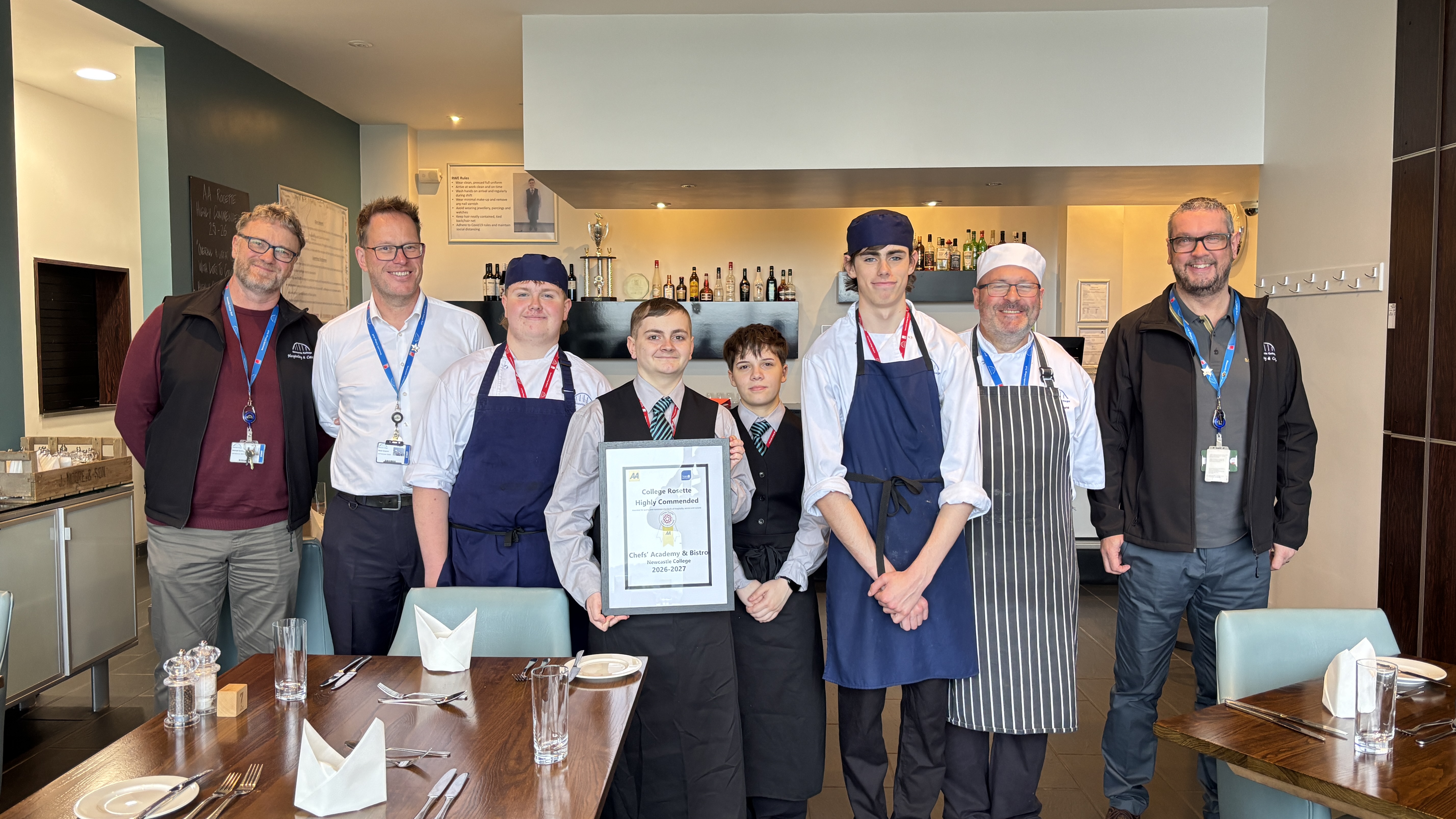 Chefs Academy AA Rosette